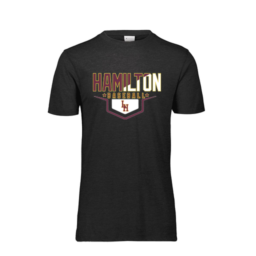 [FTSCUBBK-AS-LOGO3] Decker Men's Tri-Blend T-Shirt - Short Sleeve (Adult S, Black, Logo 3)