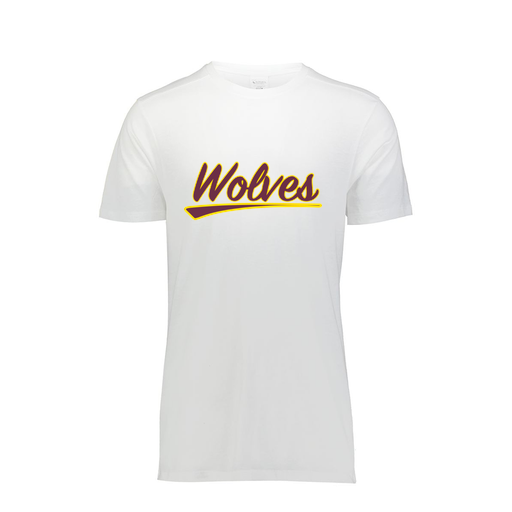 [FTSCUBWH-YS-LOGO1] Decker Youth Tri-Blend T-Shirt - Short Sleeve (Youth S, White, Logo 1)