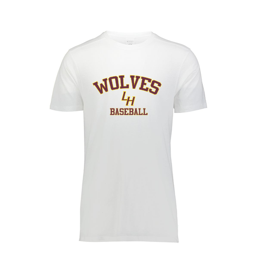 [FTSCUBWH-YS-LOGO2] Decker Youth Tri-Blend T-Shirt - Short Sleeve (Youth S, White, Logo 2)