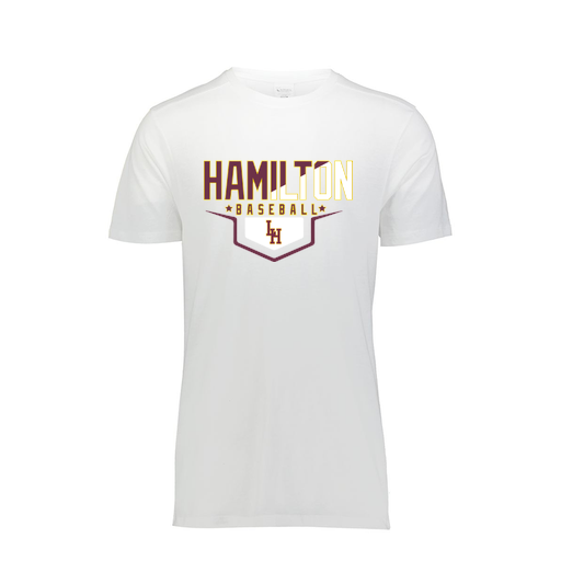 [FTSCUBWH-YS-LOGO3] Decker Youth Tri-Blend T-Shirt - Short Sleeve (Youth S, White, Logo 3)