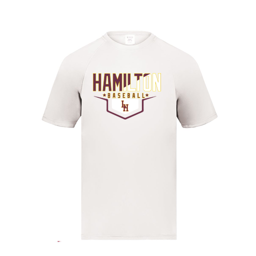 [2791.005.S-LOGO3] Youth Smooth Sport T-Shirt (Youth S, White, Logo 3)