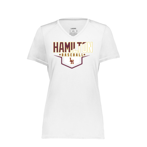 [6844.005.XS-LOGO3] Women's SoftTouch Short Sleeve (Female Adult XS, White, Logo 3)