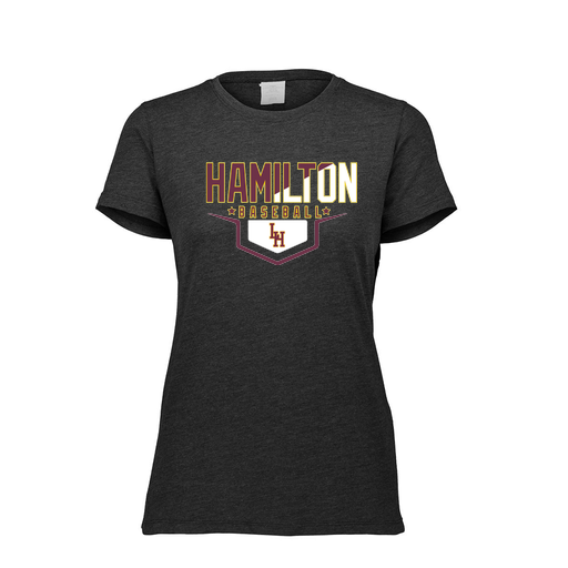 [FTSCUBBK-FAXS-LOGO3] Decker Women's Tri-Blend T-Shirt - Short Sleeve (Female Adult XS, Black, Logo 3)