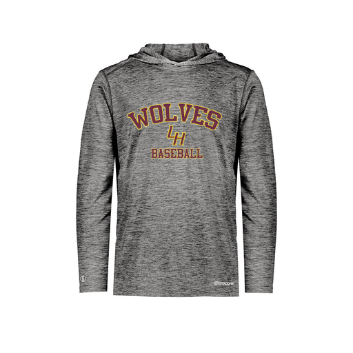 [FOLHCGBK-AS-LOGO2] Decker Men's Charge Hoodie (Adult S, Black, Logo 2)