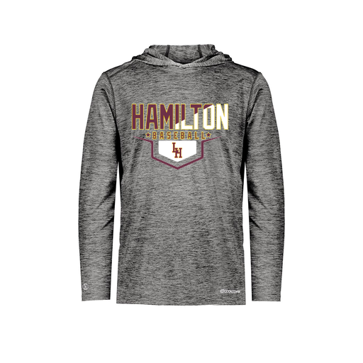 [FOLHCGBK-AS-LOGO3] Decker Men's Charge Hoodie (Adult S, Black, Logo 3)